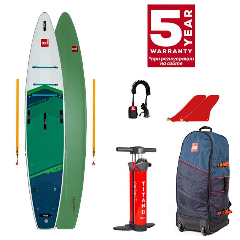 Доска sup board Red Paddle Co Voyager Plus 13'2 Package 2023 комплектация