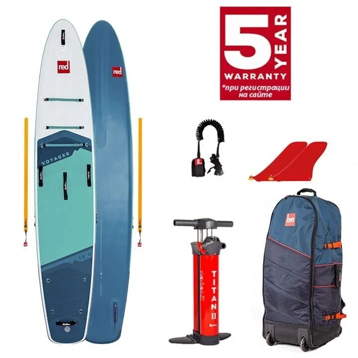 Надувная доска sup Red Paddle Co Voyager 12'0 Package 2023