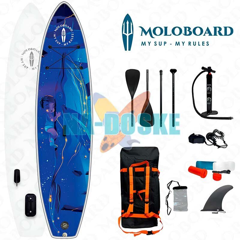 Надувная sup доска Moloboard Sea Giant 11'0 с веслом