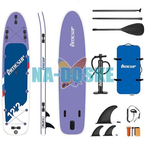 Прогулочный sup борд Lime Sup Travel 12'2 Violet