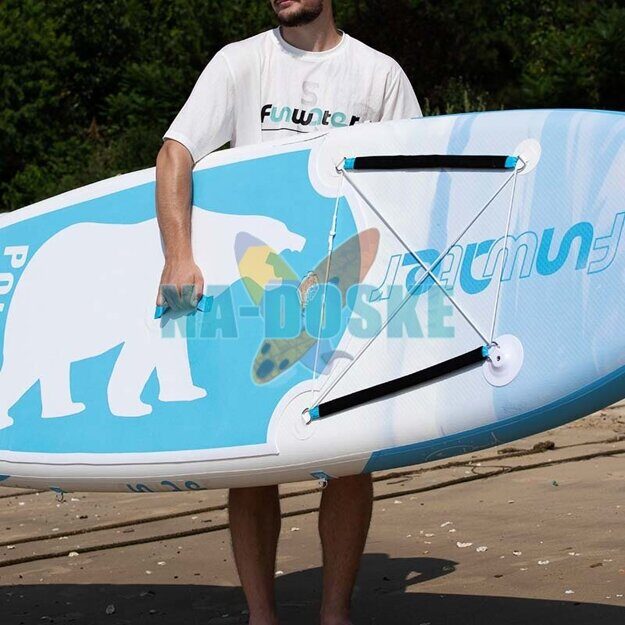 Надувной сап FunWater Polar Bear 10'6 с веслом