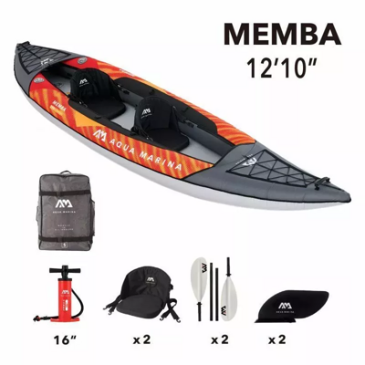 Двухместная байдарка Aqua Marina 12'10" Memba-390