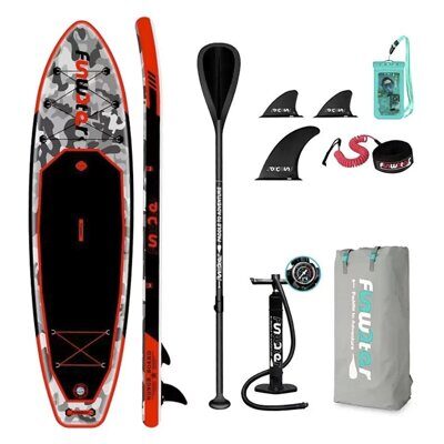 Универсальная sup доска FunWater Honor 11' Red