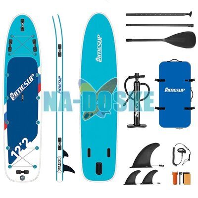 Sup доска для плавания Lime Sup Travel 12'2 Blue