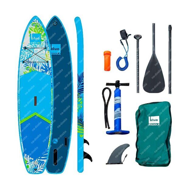 Sup board Blue paddle Tropic Green 11'6