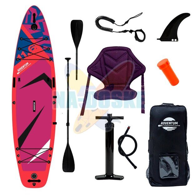 Надувная sup доска Adventum Range 11'6 2025 Hot Red