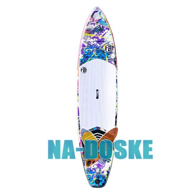 Сап борд для начинающих Iboard Pro 11'6 Purple Flow