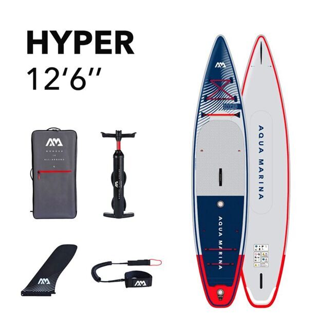 Туринговый sup-борд Aqua Marina Hyper 12'6 Navy