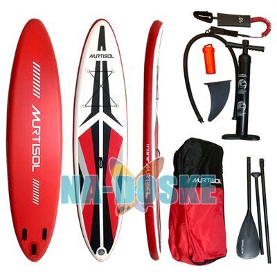 Надувная доска для sup бординга Murtisol Red 11''