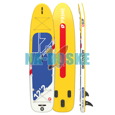 Прогулочная сап доска Prime sup 12'2 Discovery yellow