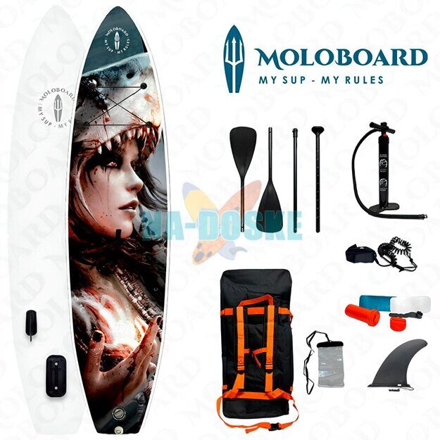 Sup доска надувная MoloBoard Shark Baby 11'