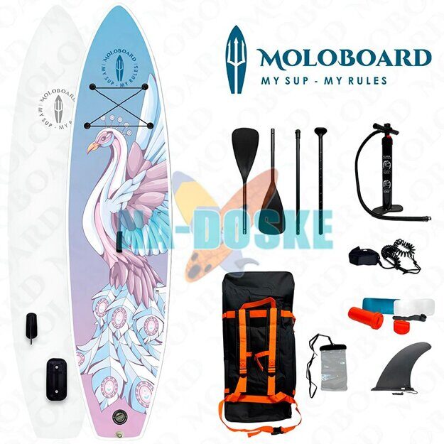 Универсальная sup доска MoloBoard Heaven 11'