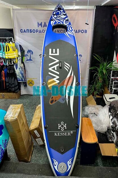 Sup серфинг доска Kesser Wave View 12'6 Blue