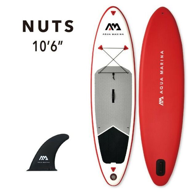 Надувная sup-доска для проката Aqua Marina 10'6 Nuts