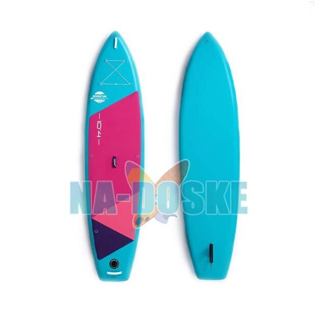 Cап борд для моря Adventum 10'4 Teal-Pink