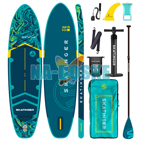 Надувная доска sup Skatinger Serial Blue 11'6