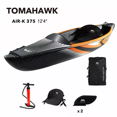 Надувной каяк Aqua Marina 12'4 Tomahawk AIR-K 375